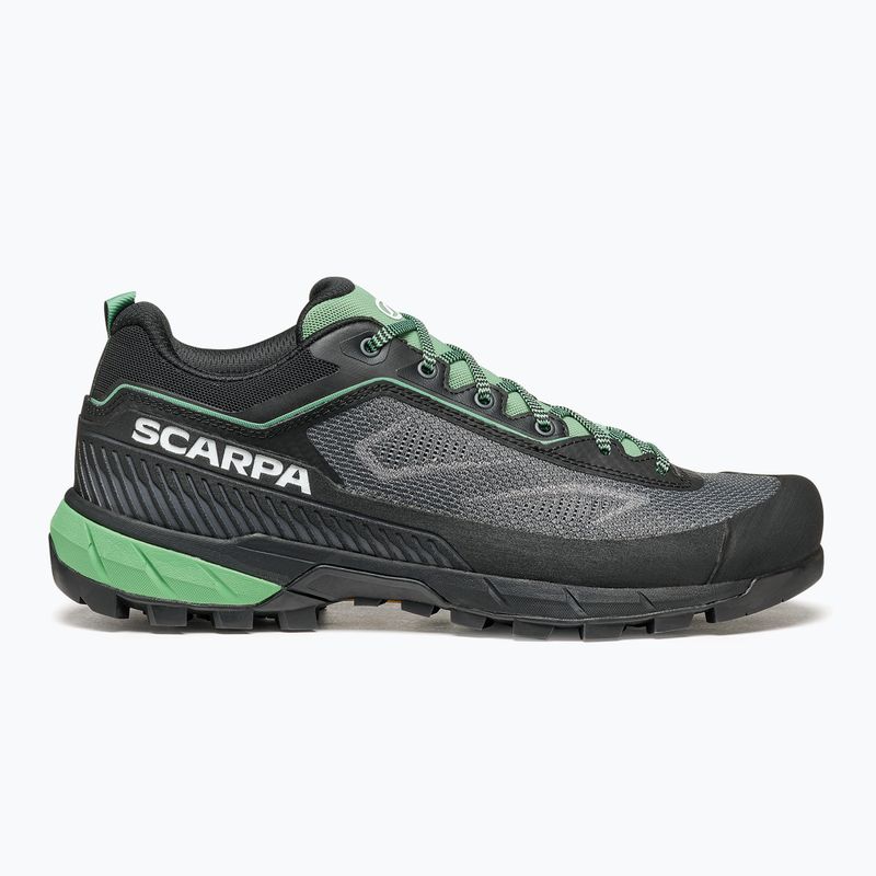Scarponi da arrampicata da donna SCARPA Rapid LT antracite/verde chiaro