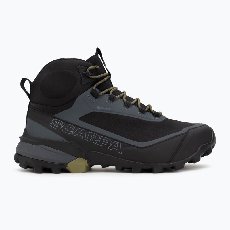 Scarpe da trekking uomo SCARPA Ribelle Cross 2 GTX black/olive 2