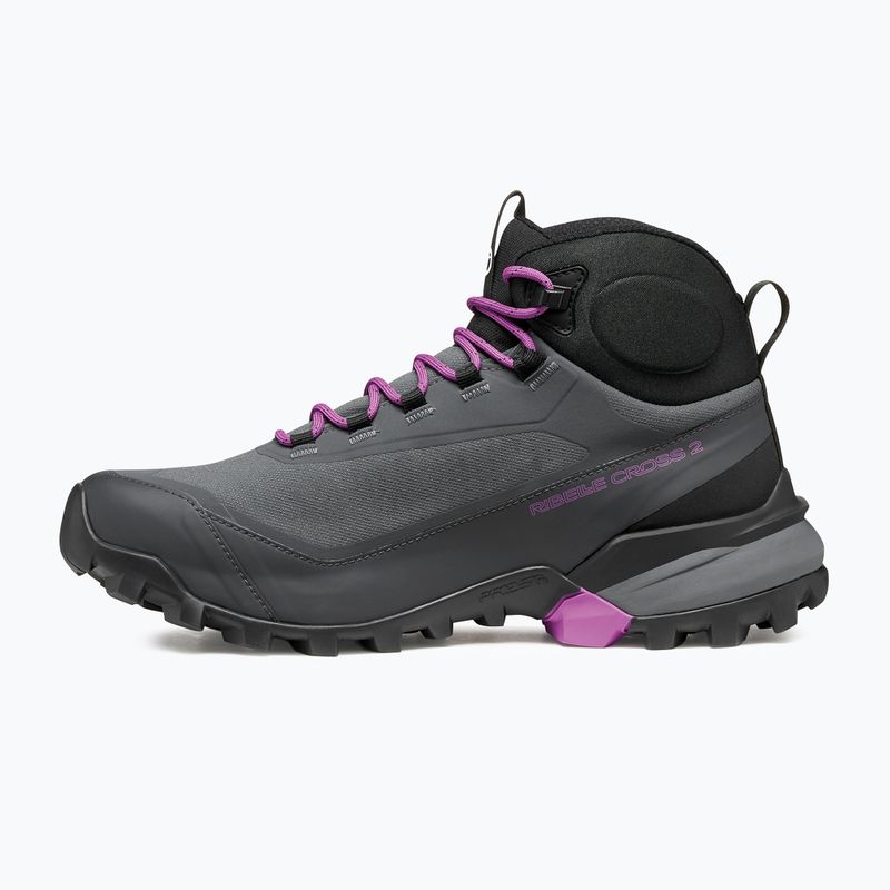 Scarpe da trekking donna SCARPA Ribelle Cross 2 Mid GTX dark gray/purple 3