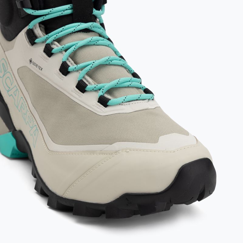 Scarpe da trekking donna SCARPA Ribelle Cross 2 GTX fog/aqua green 7