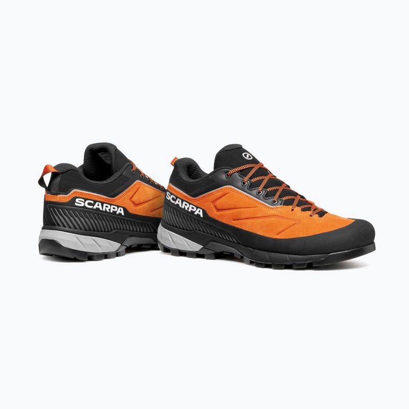 Scarpe da avvicinamento da uomo SCARPA Rapid XT tonic/rust orange 4