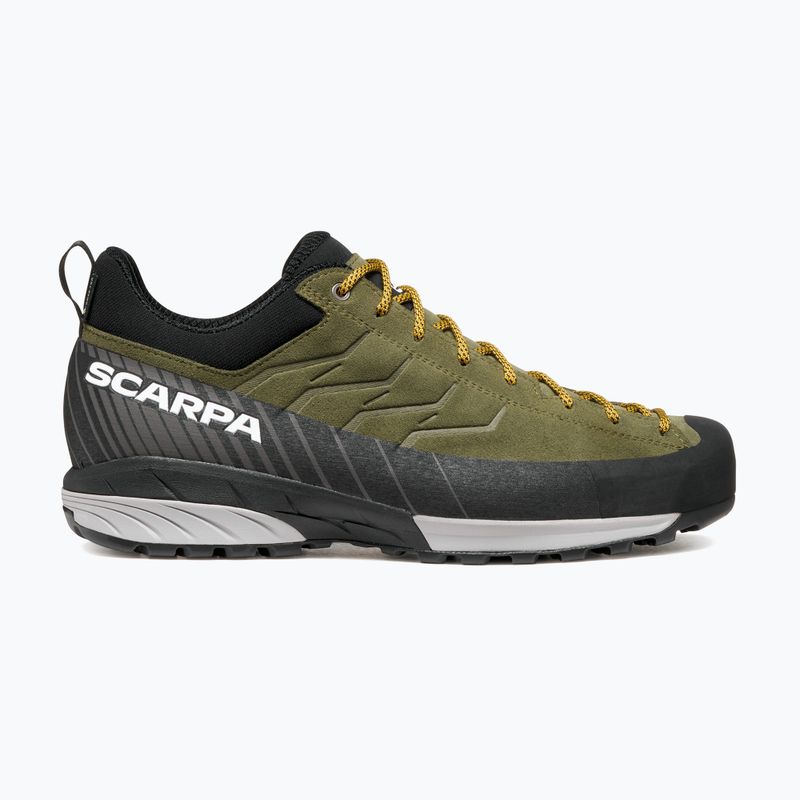 Scarpe da avvicinamento da uomo SCARPA Mescalito GTX dark olive/gray 2
