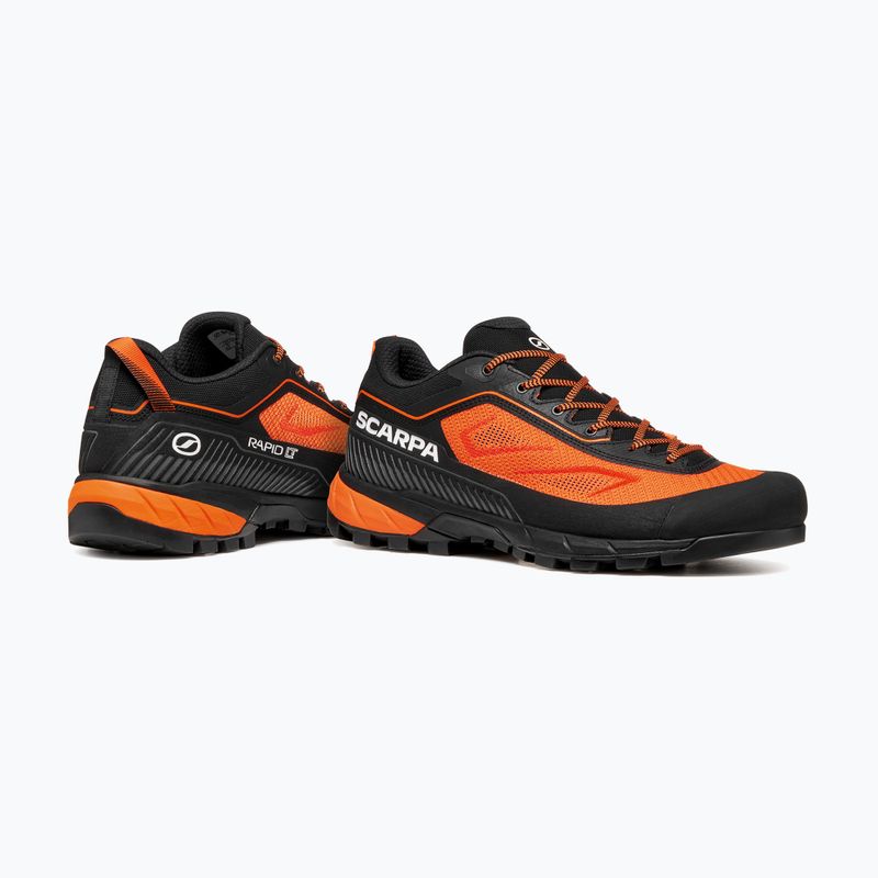 Scarpe da avvicinamento da uomo SCARPA Rapid LT orange/orange 4