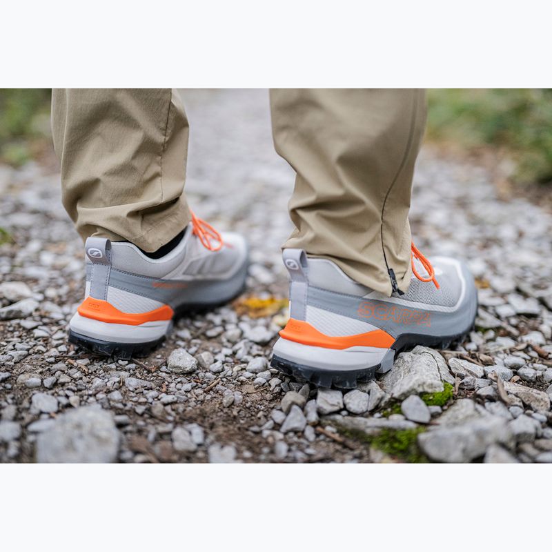 Scarpe da trekking da uomo SCARPA Ribelle Cross 2 gray/tonic 8
