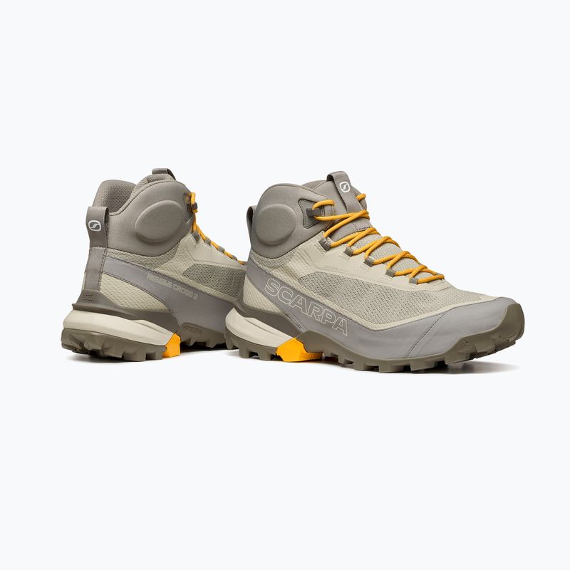 Scarpe da trekking da uomo SCARPA Ribelle Cross 2 Mid ridge/saffron 4