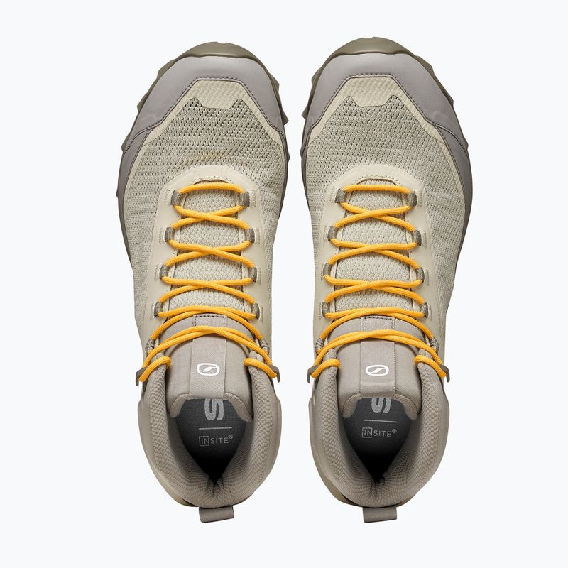 Scarpe da trekking da uomo SCARPA Ribelle Cross 2 Mid ridge/saffron 6