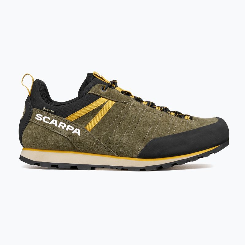 Scarpe da trekking uomo SCARPA Crux 2 GTX kalamata/lemon curry 2