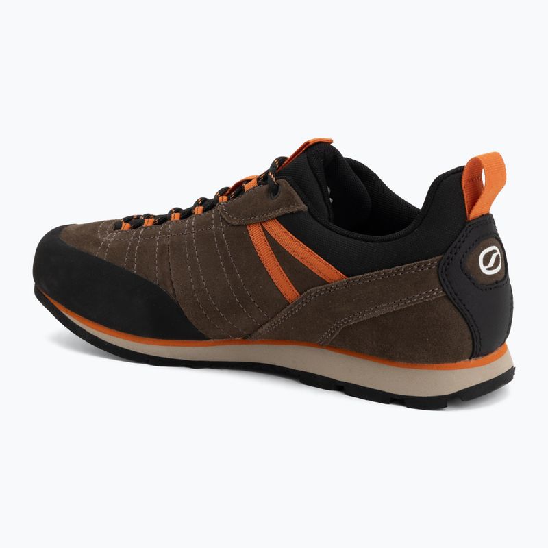 Scarpe da trekking uomo SCARPA Crux 2 caribou/rust orange 3