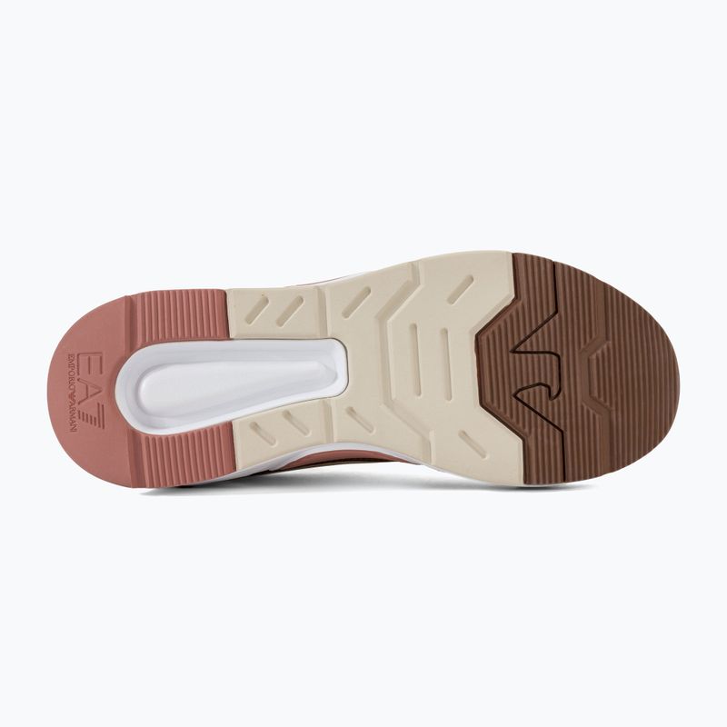 EA7 Emporio Armani Ace Runner scarpe da giorno di pioggia/nero iris/emperador/terracotta 4
