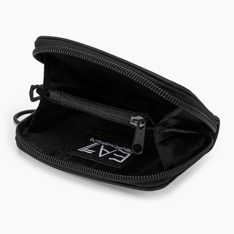 Portafoglio EA7 Emporio Armani Train Zip Around nero/ciclamino 4