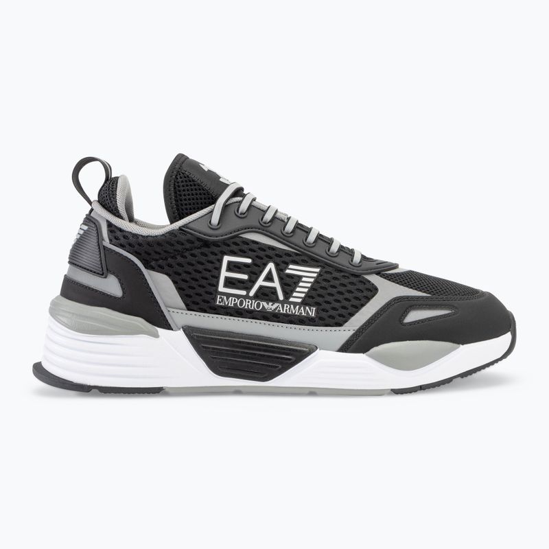 EA7 Emporio Armani Ace Runner Mesh scarpe nere/argento 2