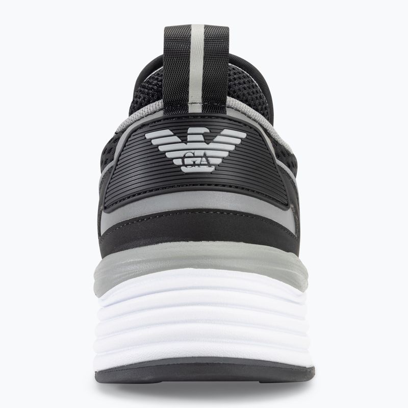 EA7 Emporio Armani Ace Runner Mesh scarpe nere/argento 6