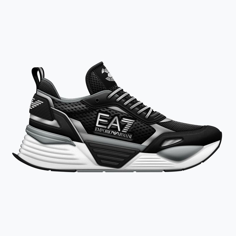 EA7 Emporio Armani Ace Runner Mesh scarpe nere/argento 8