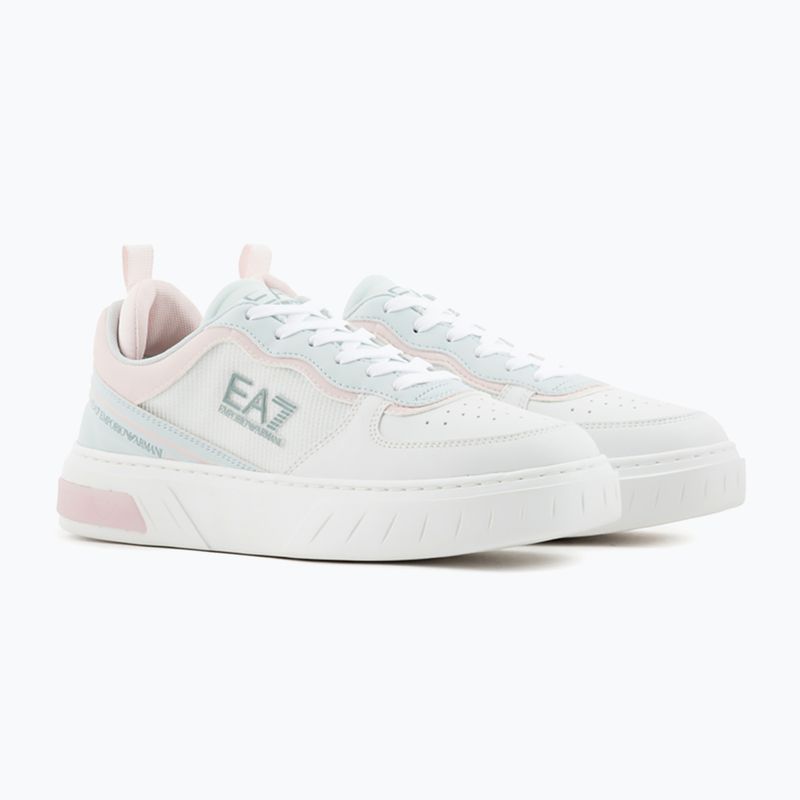 Scarpe EA7 Emporio Armani Summer Court iceflow/mauvechalk/white/abyss 8