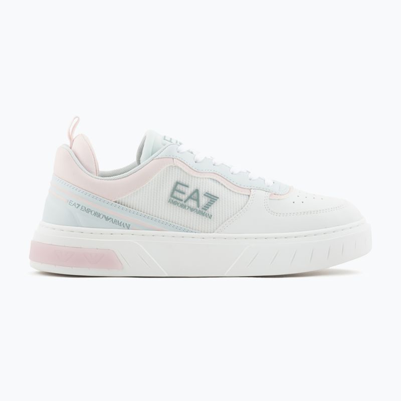 Scarpe EA7 Emporio Armani Summer Court iceflow/mauvechalk/white/abyss 9