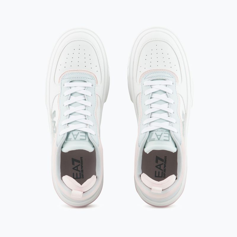 Scarpe EA7 Emporio Armani Summer Court iceflow/mauvechalk/white/abyss 12