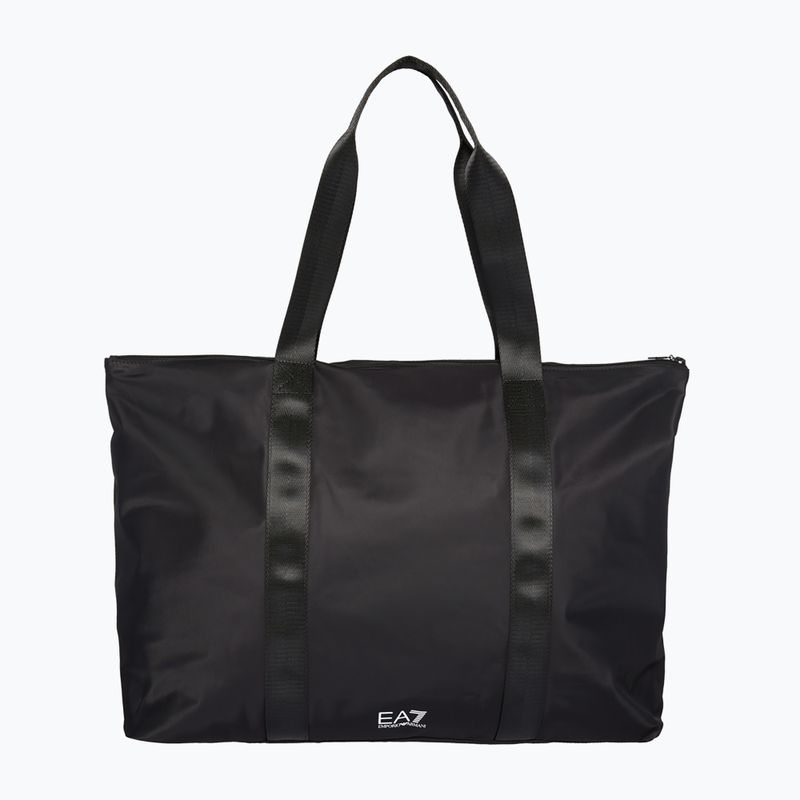 Borsa donna EA7 Emporio Armani Train Logo Tape nero 3