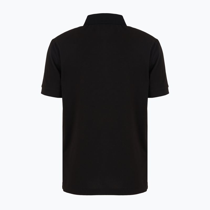 Polo uomo EA7 Emporio Armani Train 7 Lines nero 2