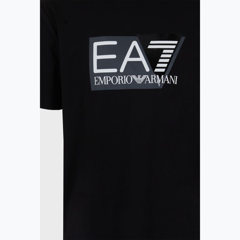 Uomo EA7 Emporio Armani Train Visibility T-shirt Pima nero 3