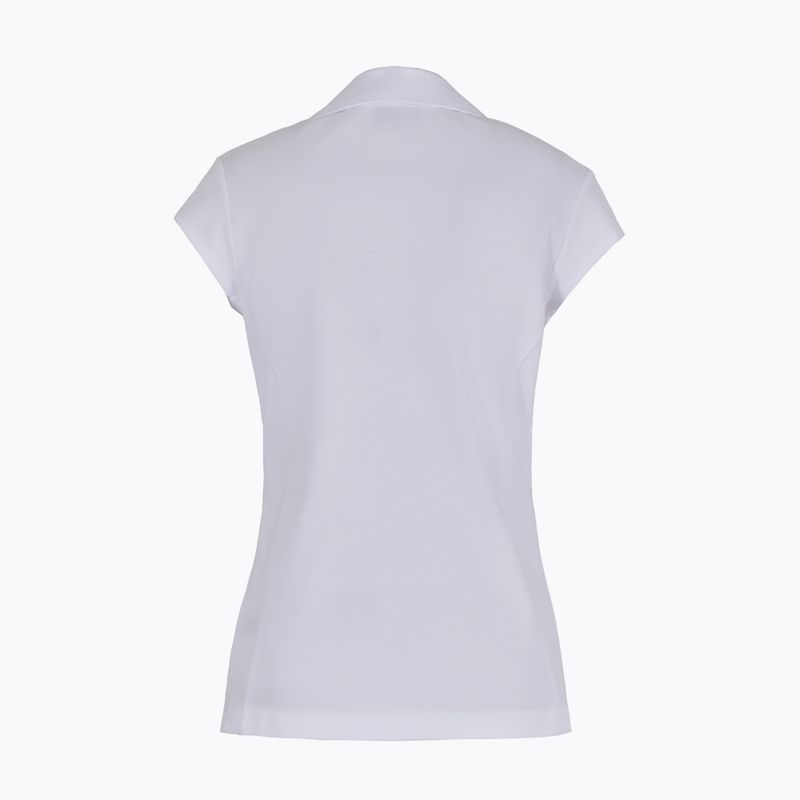 Polo donna EA7 Emporio Armani Train Costa Smeralda bianco 2
