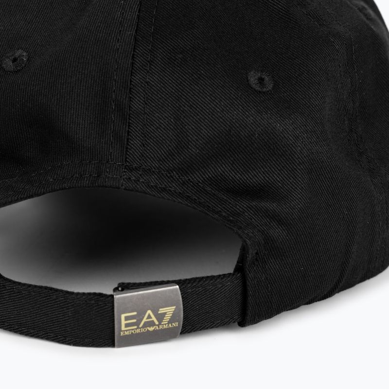 Cappello donna EA7 Emporio Armani Train Logo Series nero 4