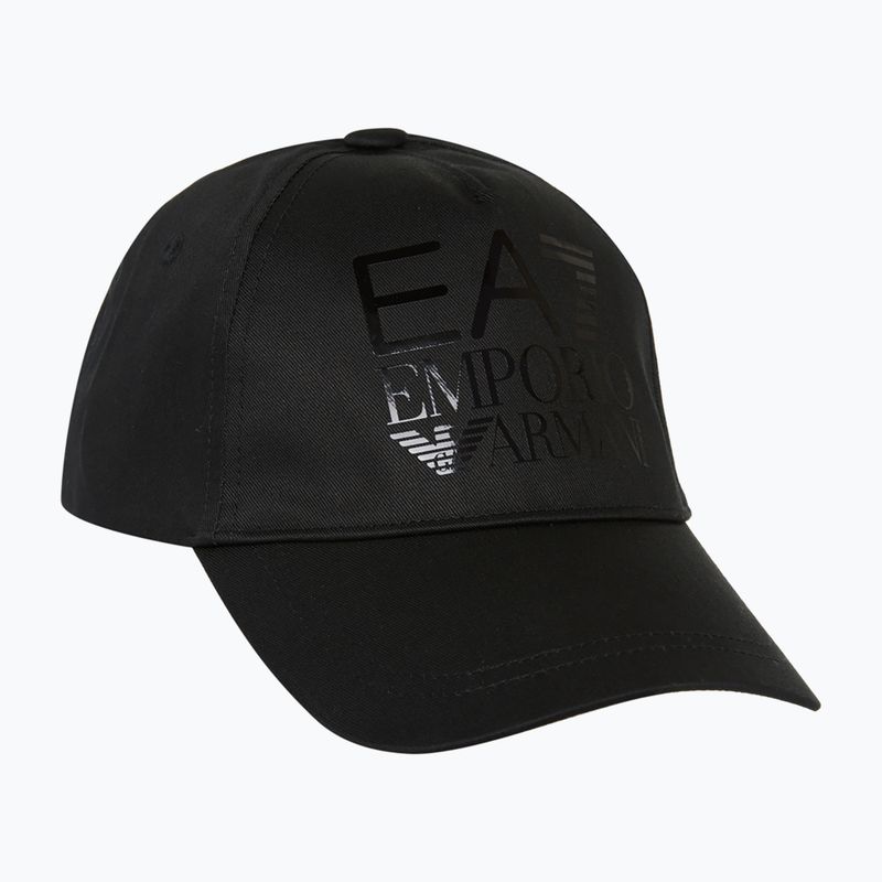 Cappello donna EA7 Emporio Armani Train Logo Series nero 5