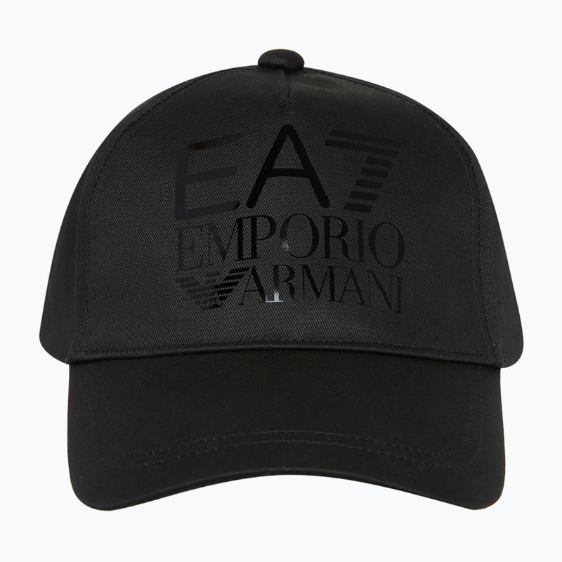 Cappello donna EA7 Emporio Armani Train Logo Series nero 6