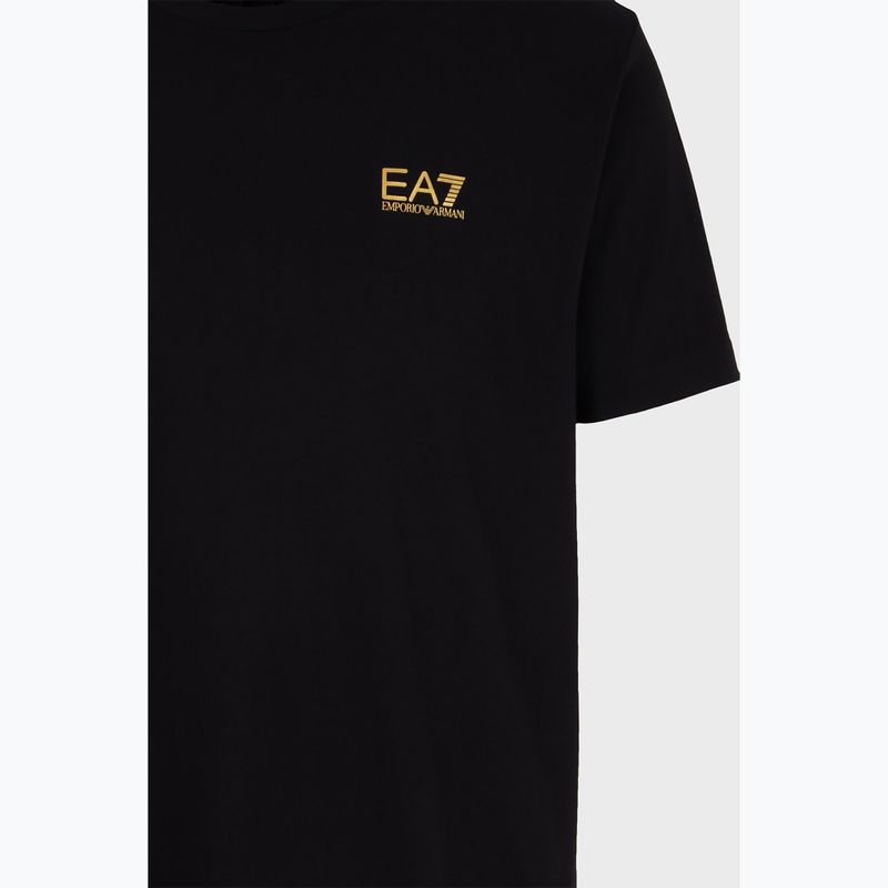 T-shirt da uomo EA7 Emporio Armani Train Series Extended Logo nero 3