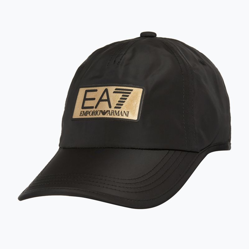 EA7 Emporio Armani Train Gold Label cappellino da baseball nero 3