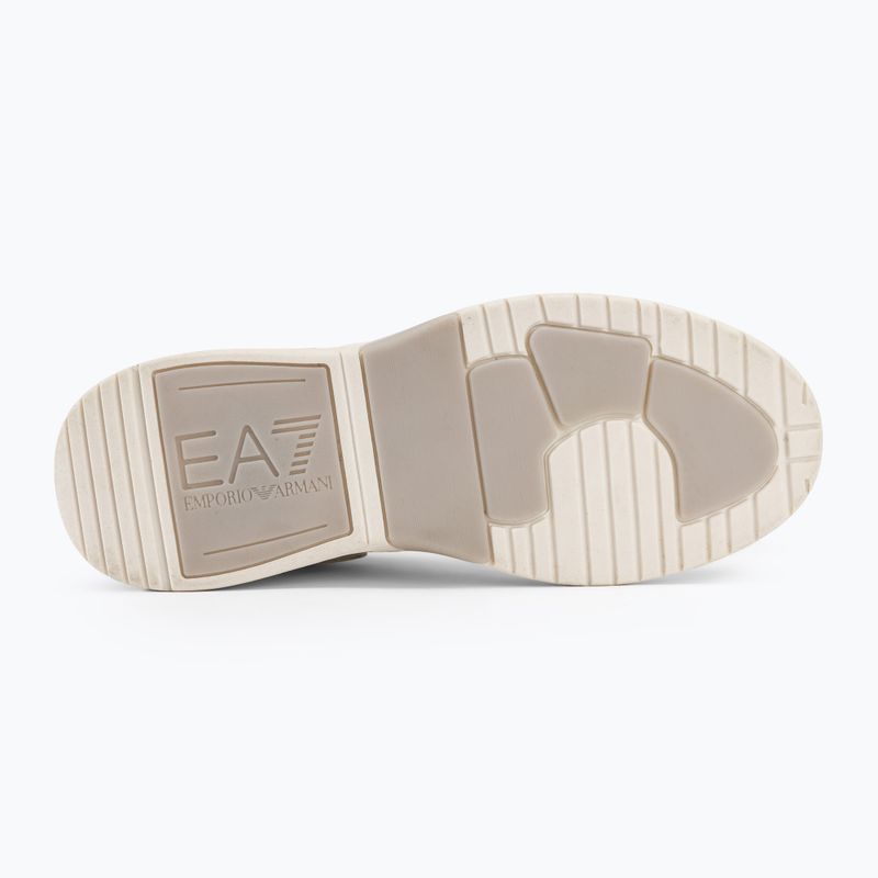 EA7 Emporio Armani Basket Mid bianco/ iridescente 4