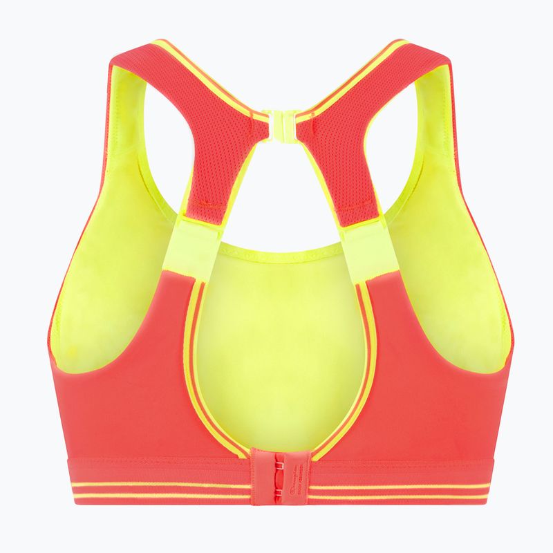 Shock Absorber Ultimate Run Bra fluor rosso 4