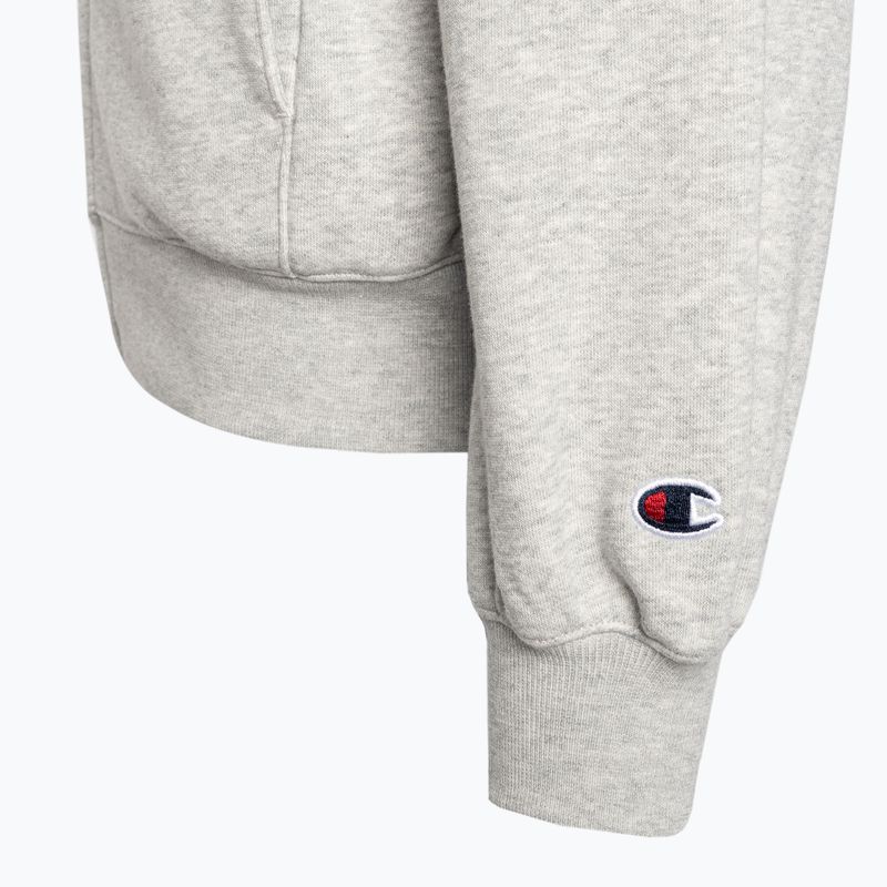 Felpa Champion donna Rochester grigio chiaro 4