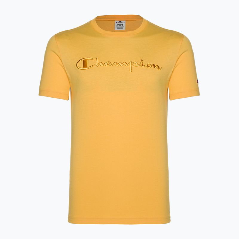 Maglietta Champion Rochester da uomo giallo scuro
