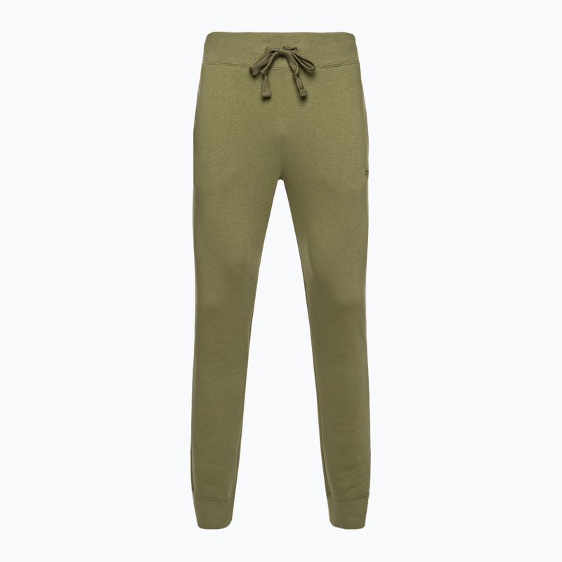 Pantaloni da uomo Champion Rochester Rib Cuff verde scuro
