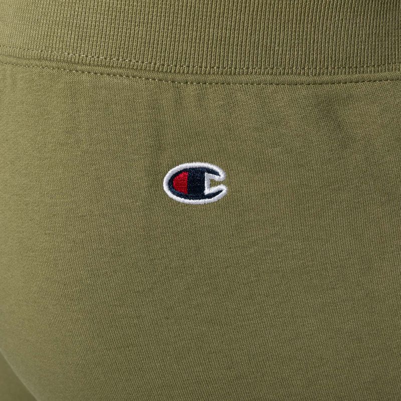 Pantaloni da uomo Champion Rochester Rib Cuff verde scuro 4
