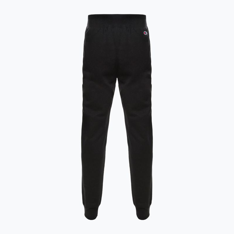 Pantaloni da uomo Champion Rochester Rib Cuff nero 2