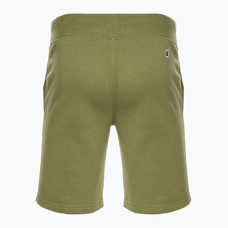 Pantaloncini da uomo Champion Rochester verde scuro 2
