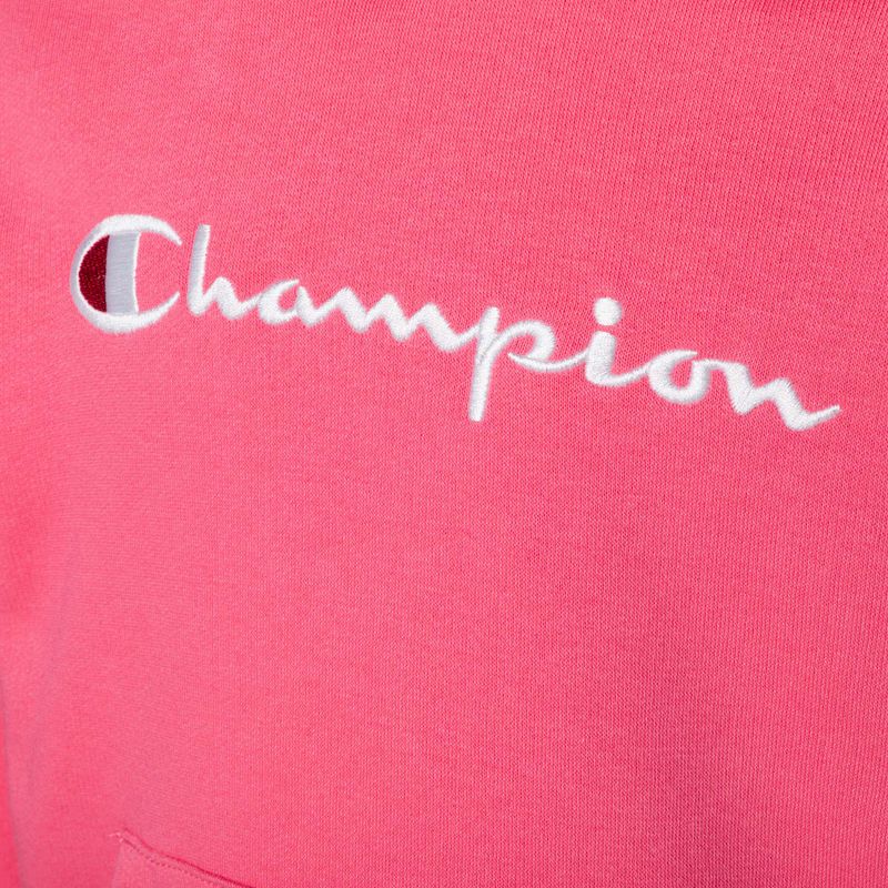 Felpa Champion Legacy da bambino rosa scuro 3