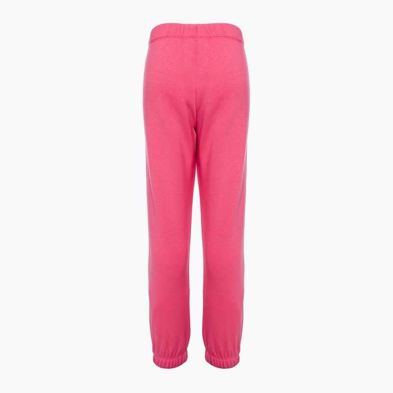 Pantaloni da bambino Champion Legacy Elastic Cuff rosa scuro 2