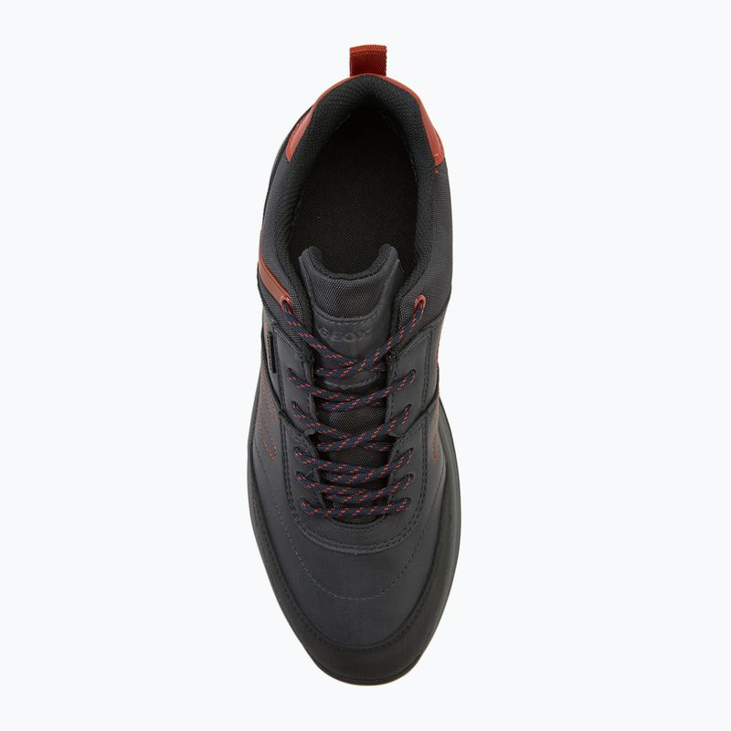 Geox Terrestre ABX - scarpe da uomo, blu/arancione scuro 5