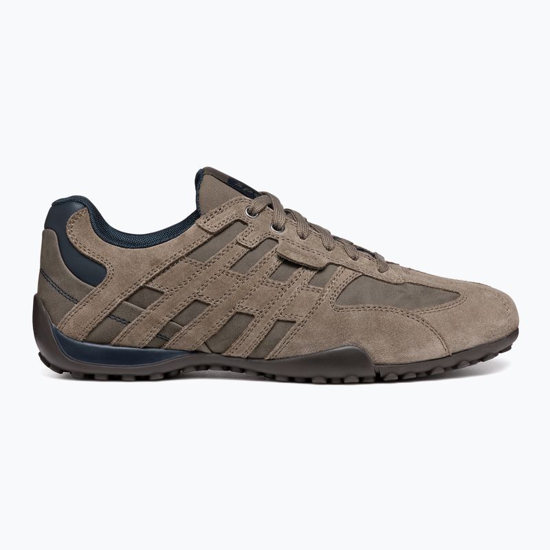 Geox Snake scarpe da uomo tortora 9