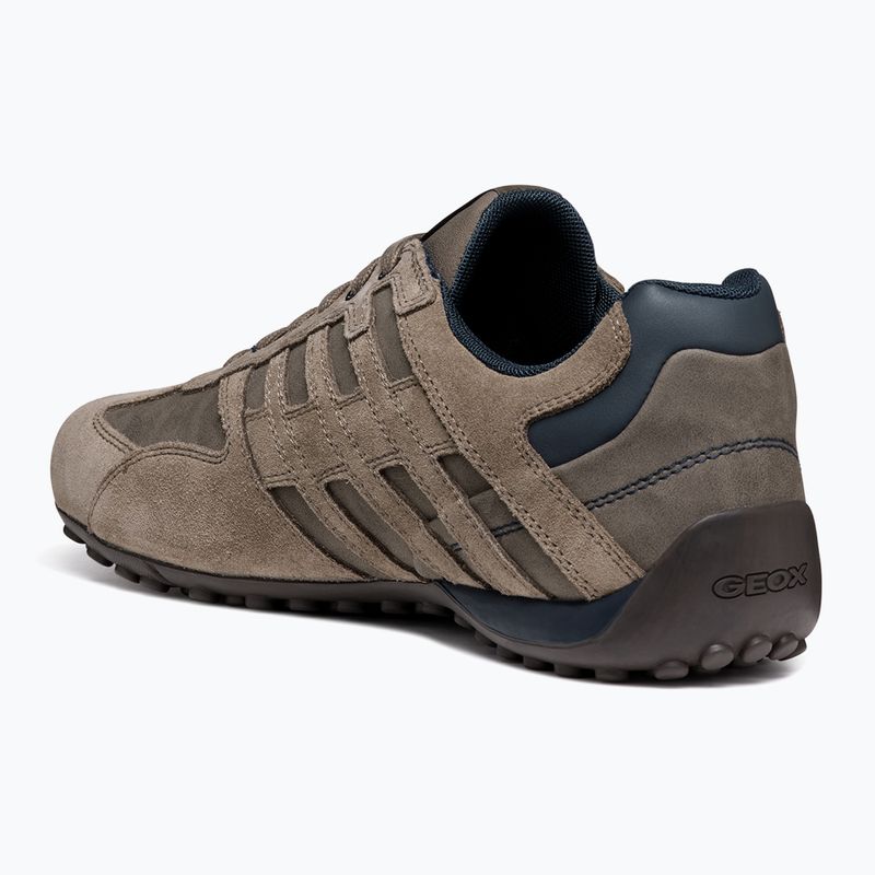 Geox Snake scarpe da uomo tortora 11