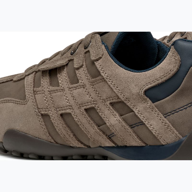 Geox Snake scarpe da uomo tortora 14