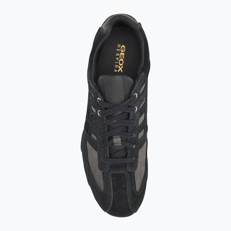 Scarpe Geox Snake nero uomo 5