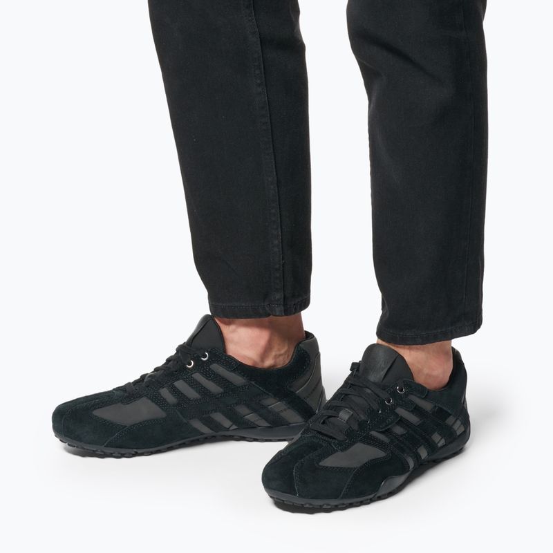 Scarpe Geox Snake nero uomo 15