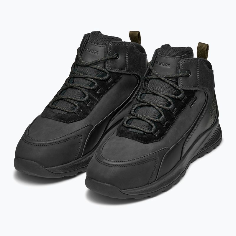 Geox Terrestre ABX scarpe da uomo nero 10