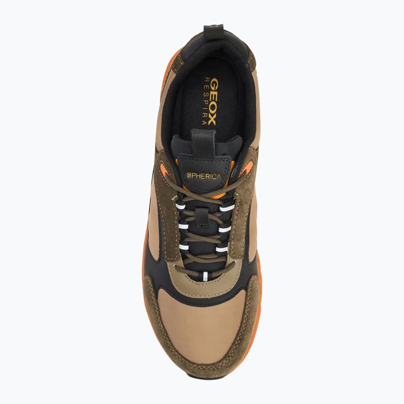 Geox Spherica™ ECUB-4 militare/arancio scarpe da uomo 5