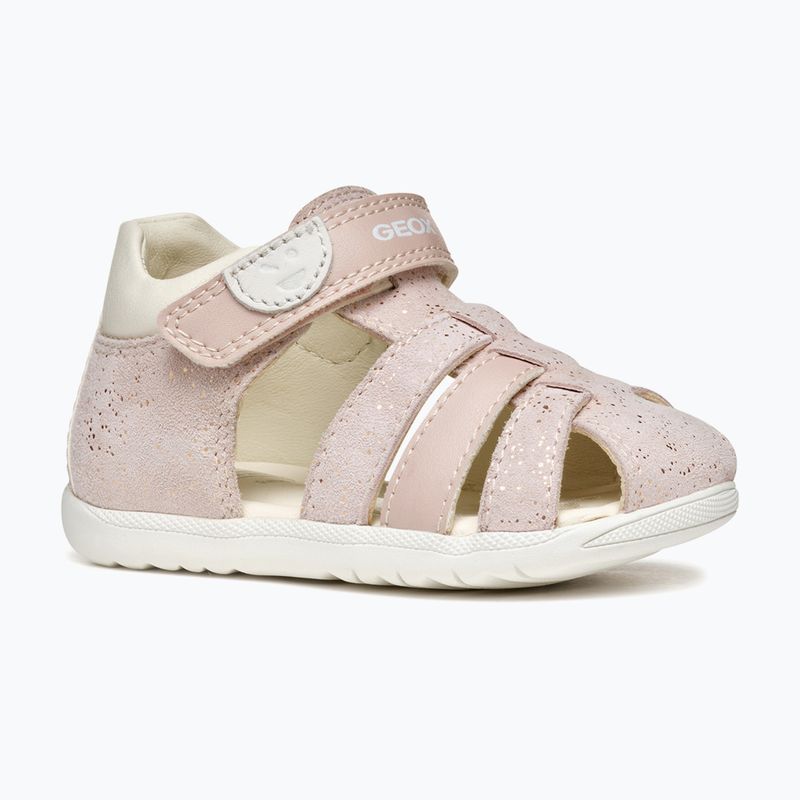 Sandali Geox Macchia rosa/bianco per bambini 8