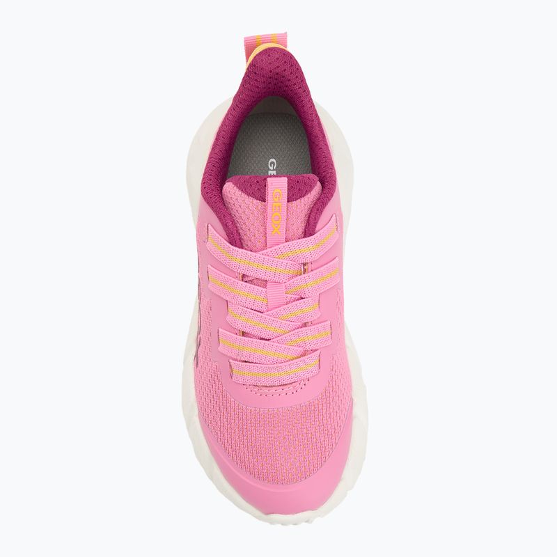 Geox Flexyper Fast rosa/giallo scarpe junior 5