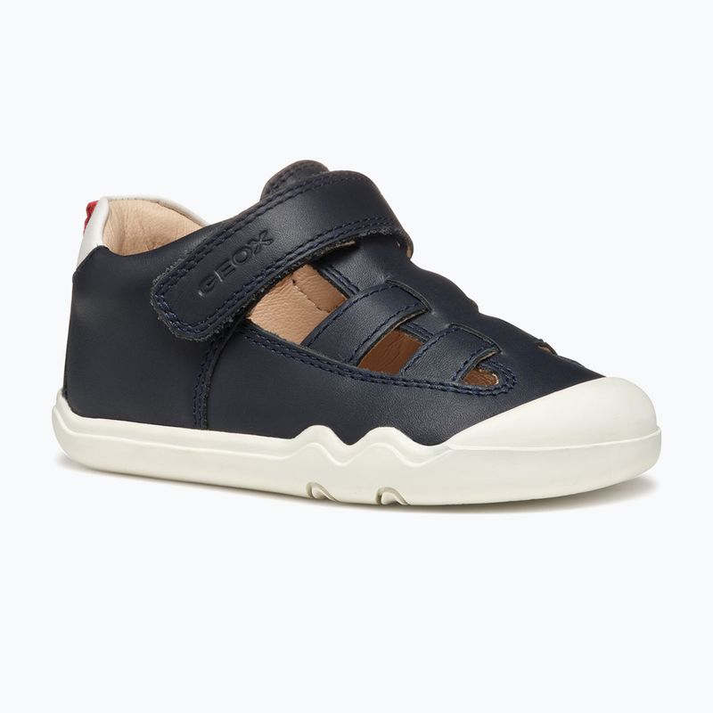 Geox Steppieup navy/bianco scarpe da bambino a piedi nudi 8